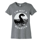 I'm Not a Monster (Nessy)  Women's Cotton Tee