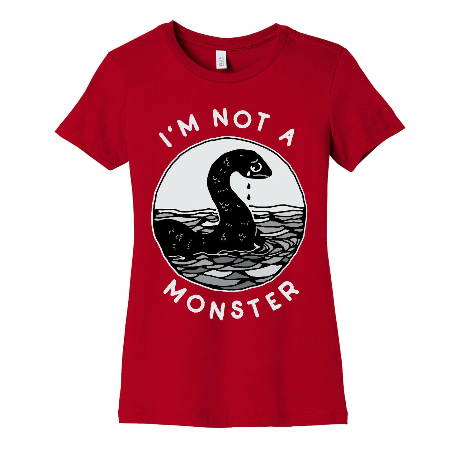 I'm Not a Monster (Nessy)  Women's Cotton Tee