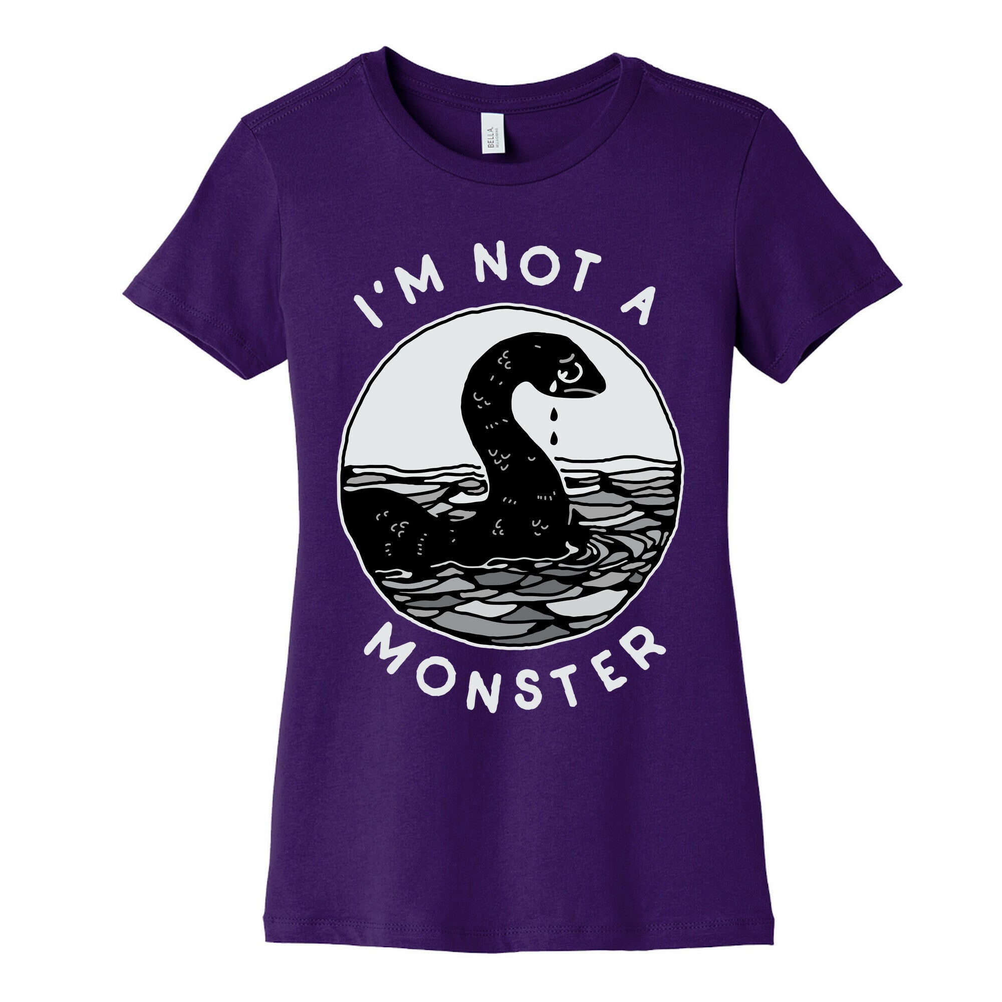 I'm Not a Monster (Nessy)  Women's Cotton Tee