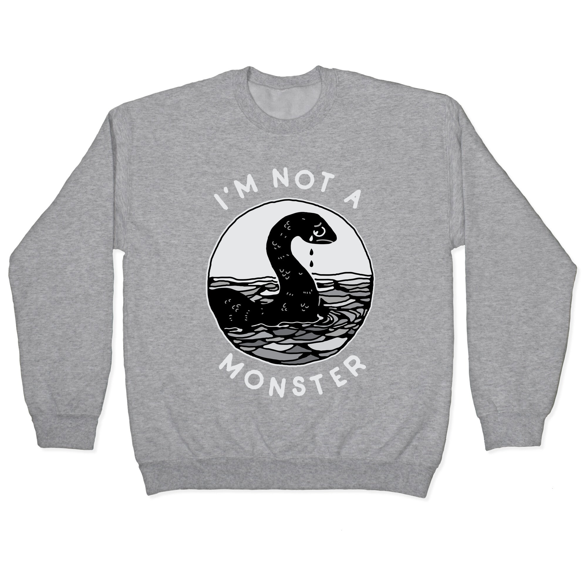 I'm Not a Monster (Nessy) Crewneck Sweatshirt