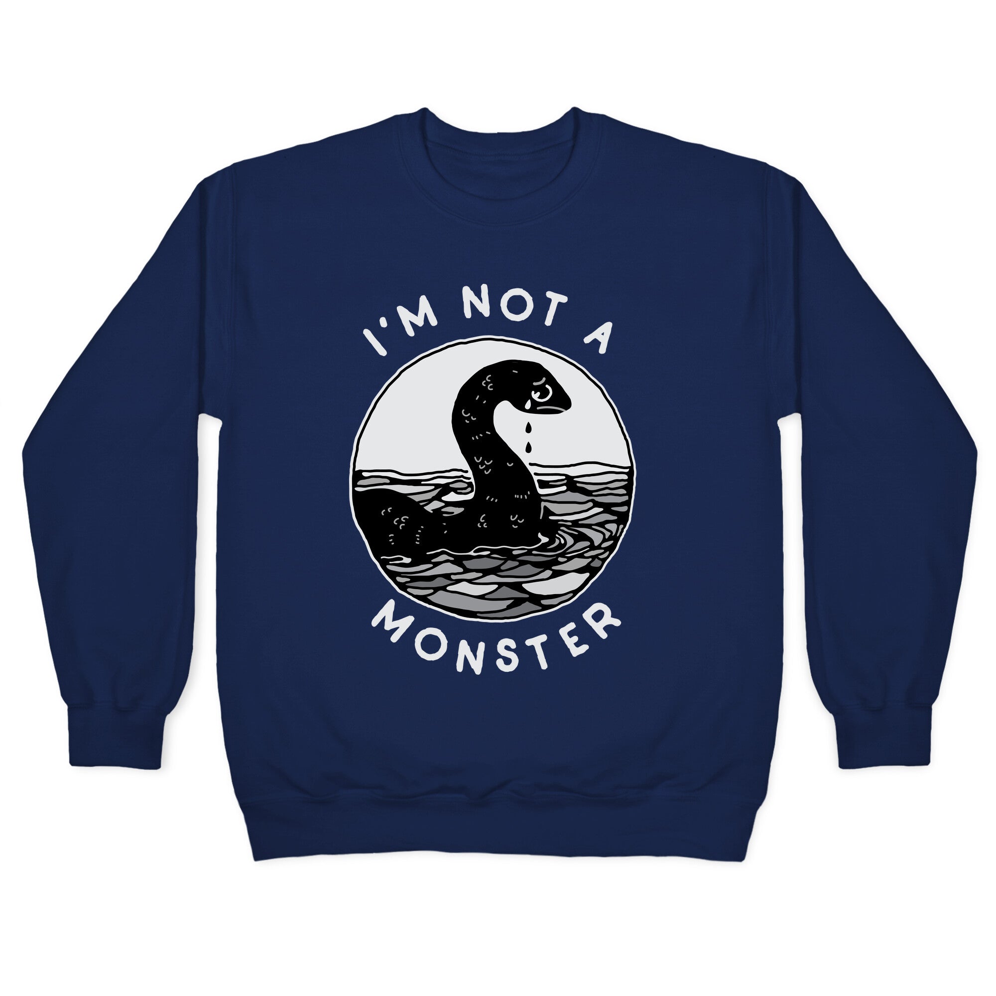 I'm Not a Monster (Nessy) Crewneck Sweatshirt