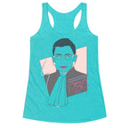 80's Ruth Bader Ginsburg Racerback Tank