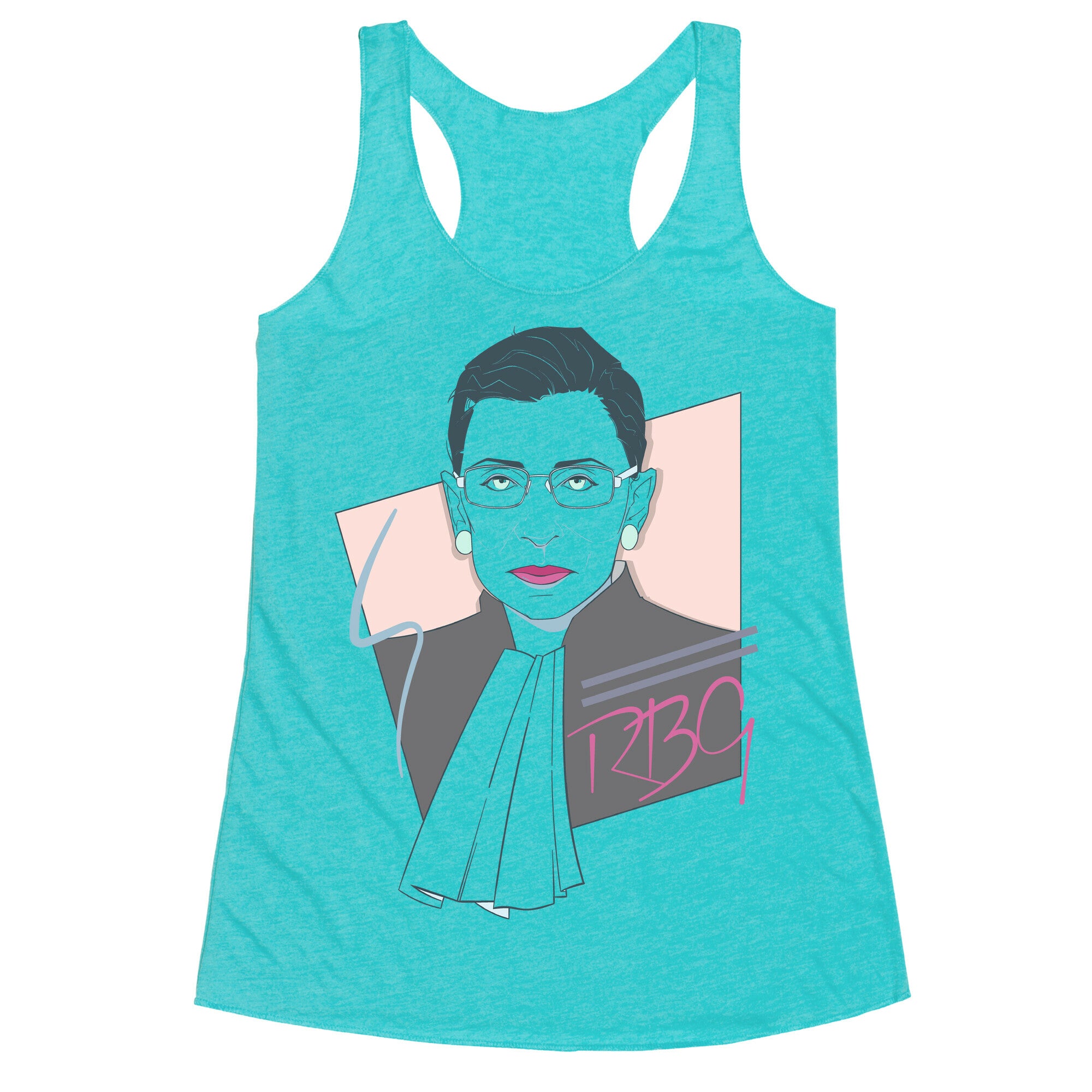80's Ruth Bader Ginsburg Racerback Tank