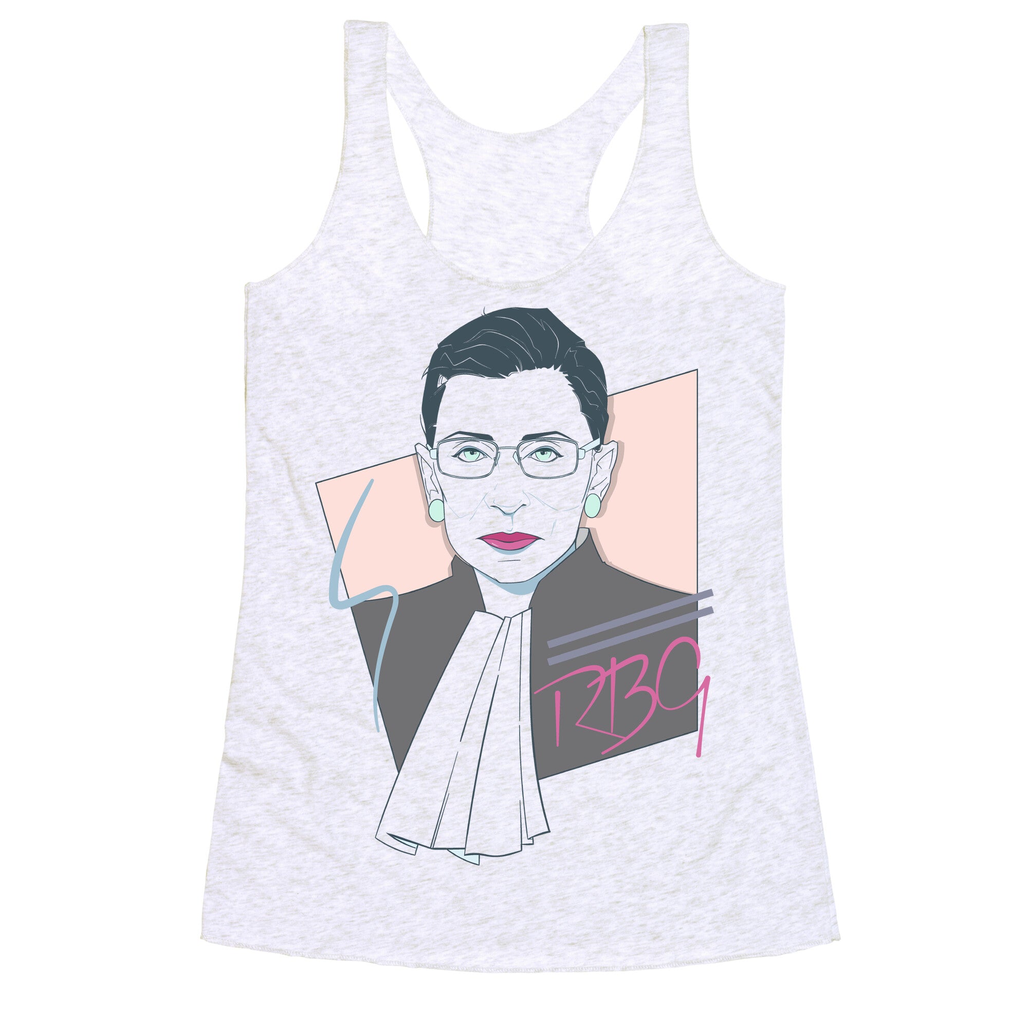 80's Ruth Bader Ginsburg Racerback Tank