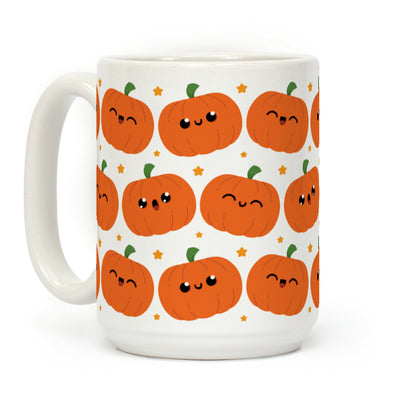 Cute Pumpkin Pattern Coffee Mug