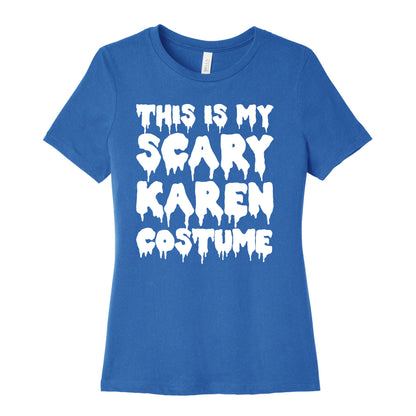 This Is My Scary Karen Costume Women's Cotton Tee