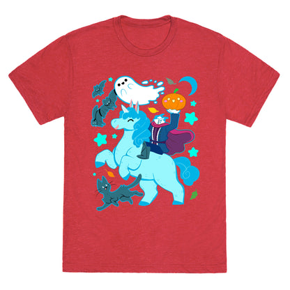 Cute Halloween Unisex Triblend Tee