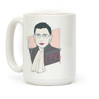 80's Ruth Bader Ginsburg Coffee Mug