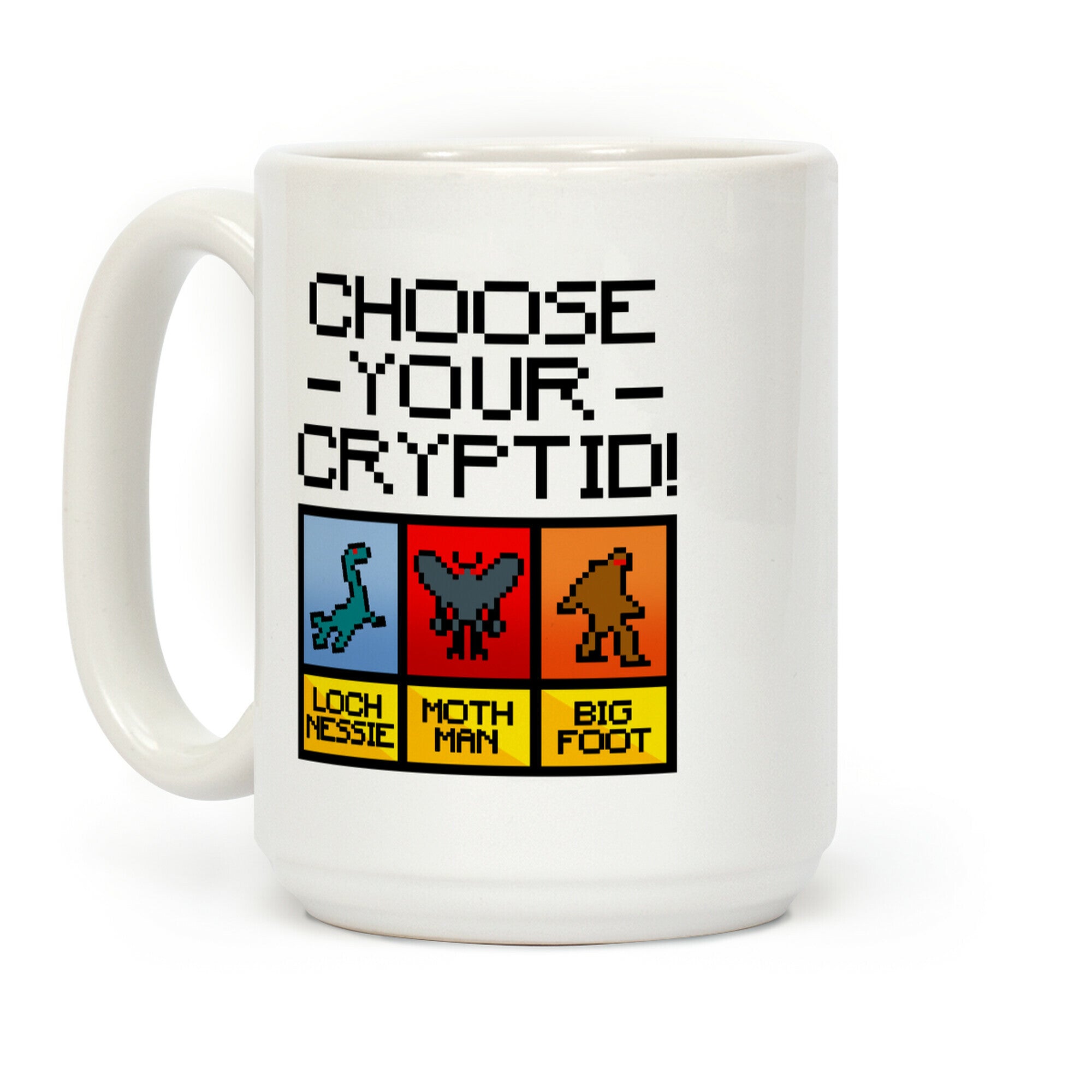 Choose Your Cryptid Coffee Mug