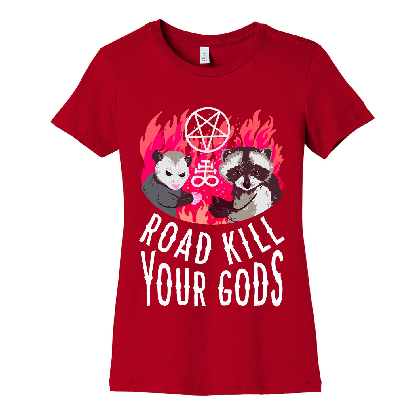 Road Kill Your Gods Women's Cotton Tee