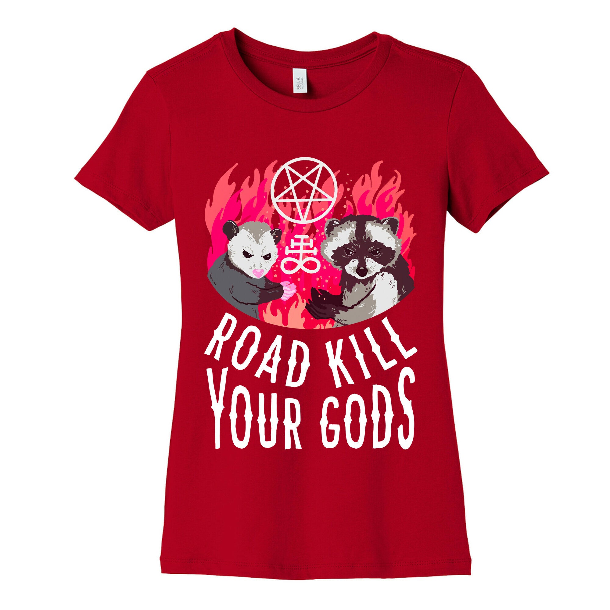Road Kill Your Gods Women's Cotton Tee