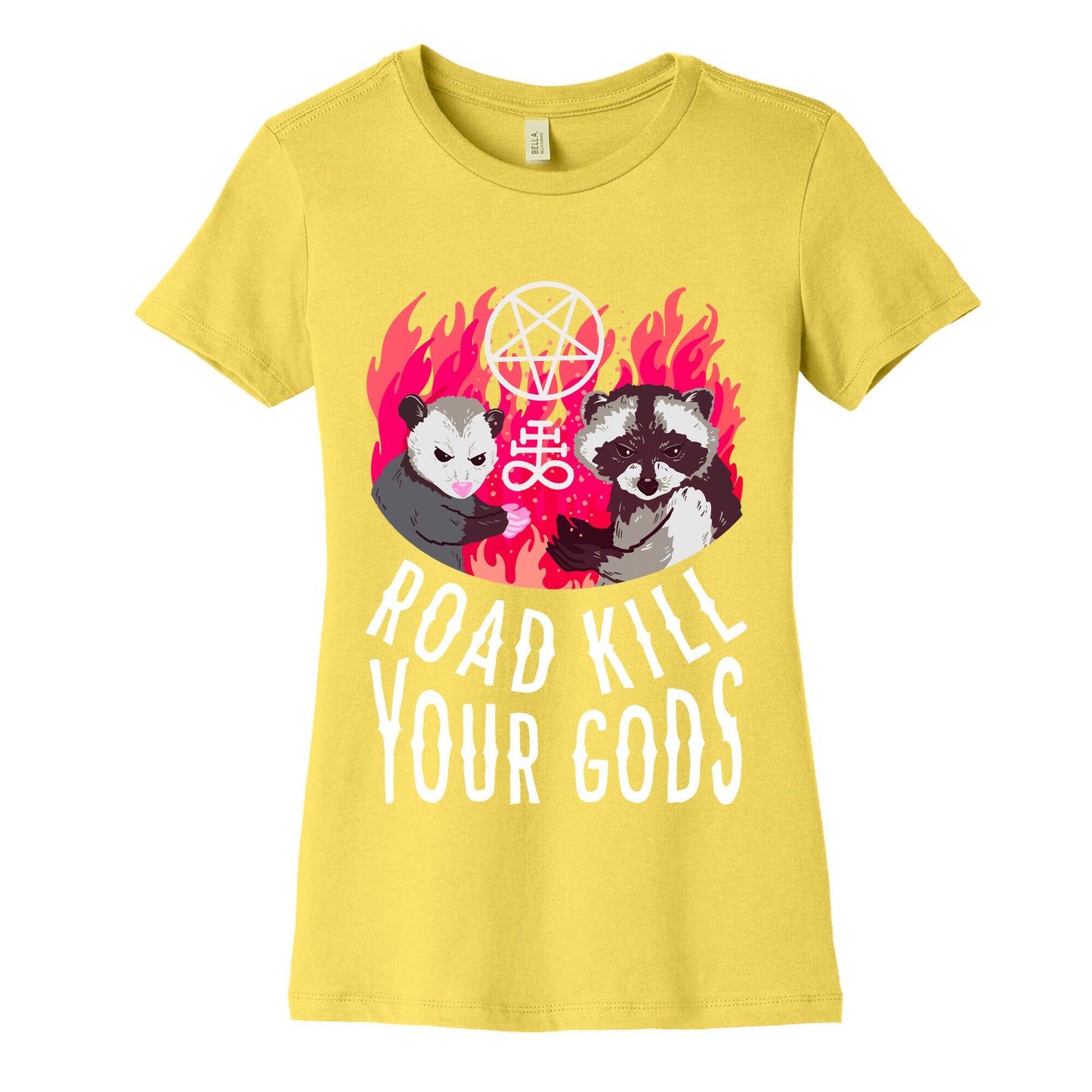 Road Kill Your Gods Women's Cotton Tee