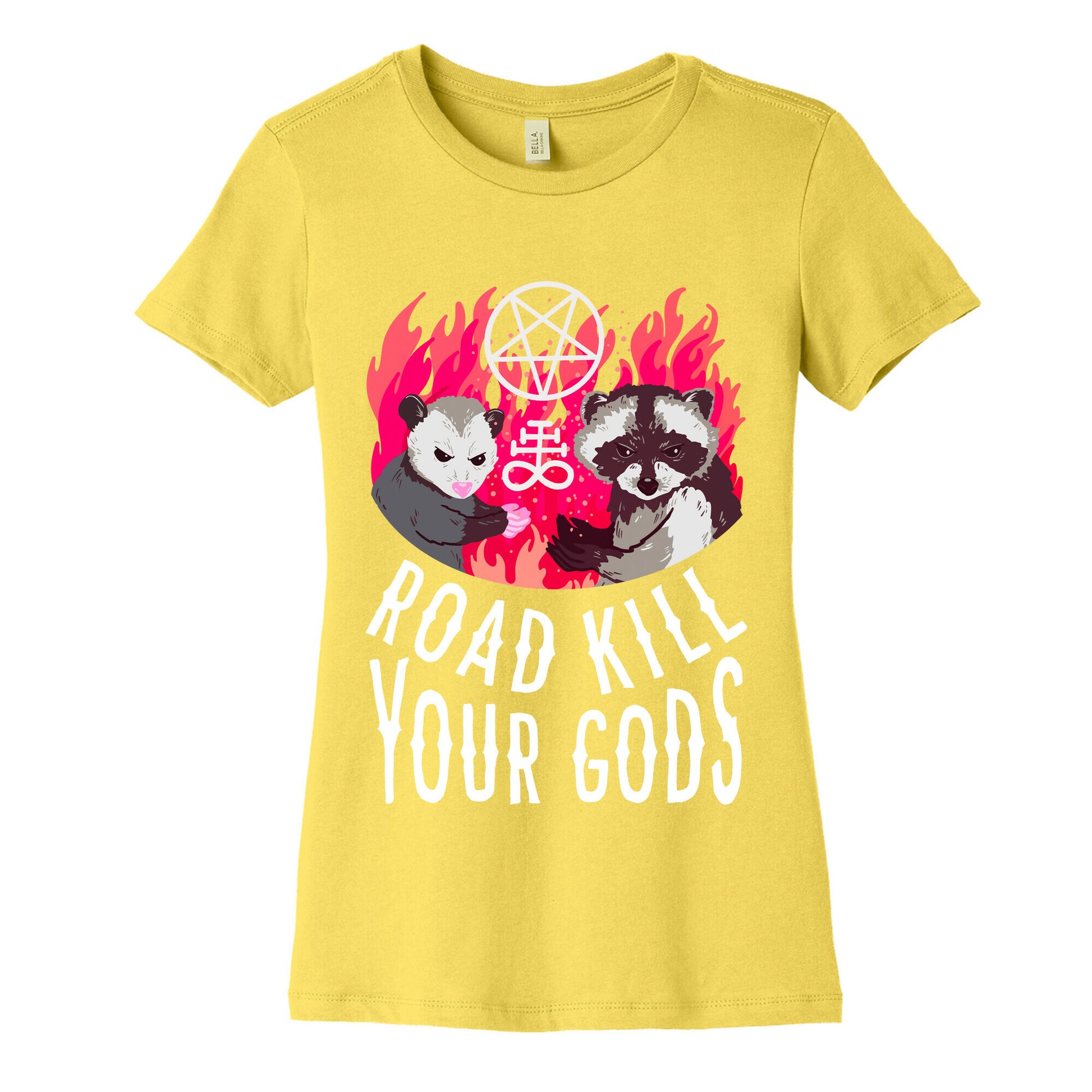 Road Kill Your Gods Women's Cotton Tee