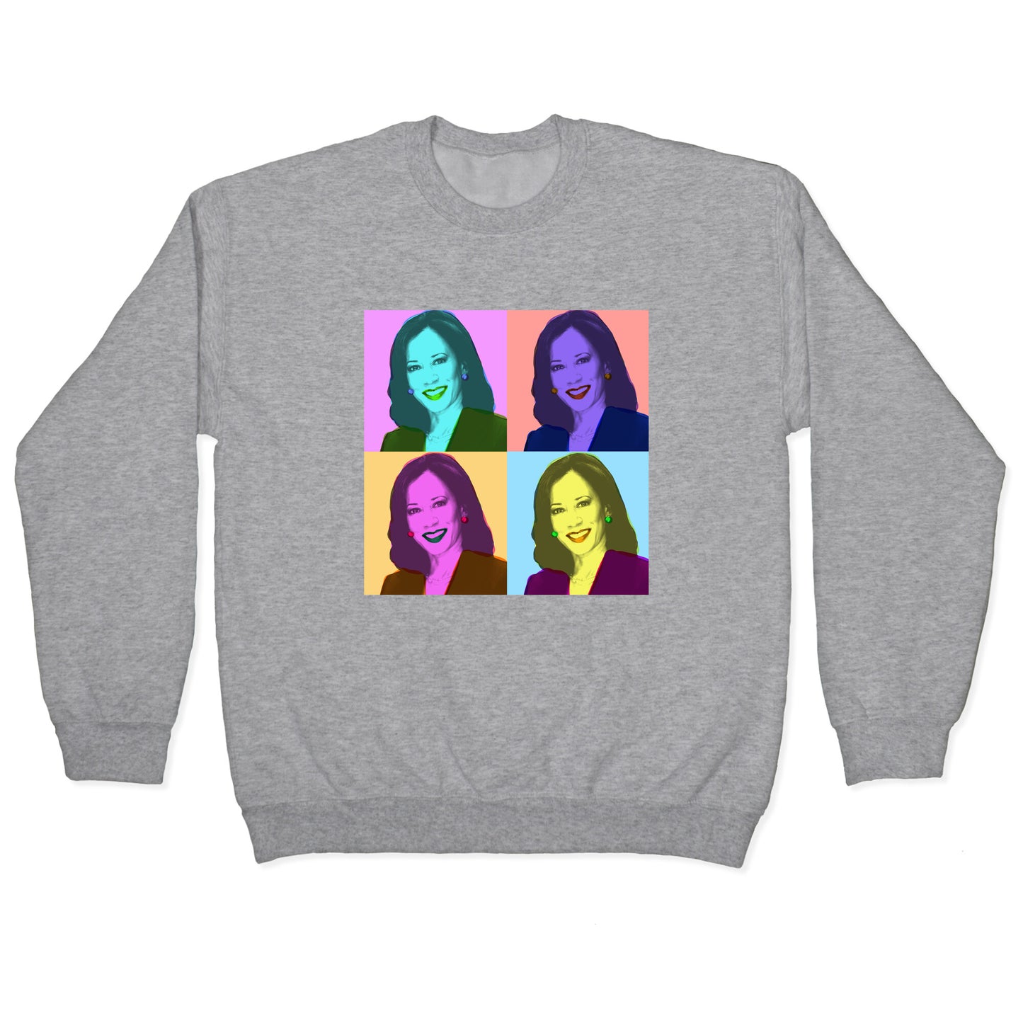 Pop Art Kamala Crewneck Sweatshirt