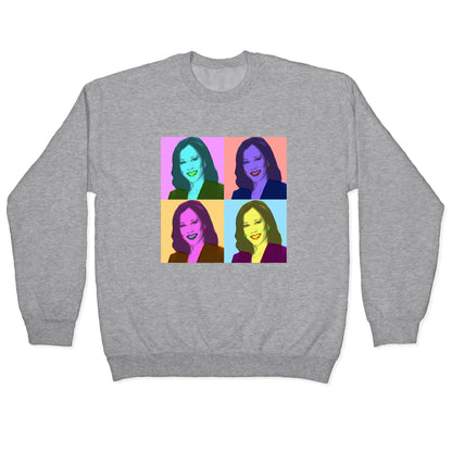 Pop Art Kamala Crewneck Sweatshirt