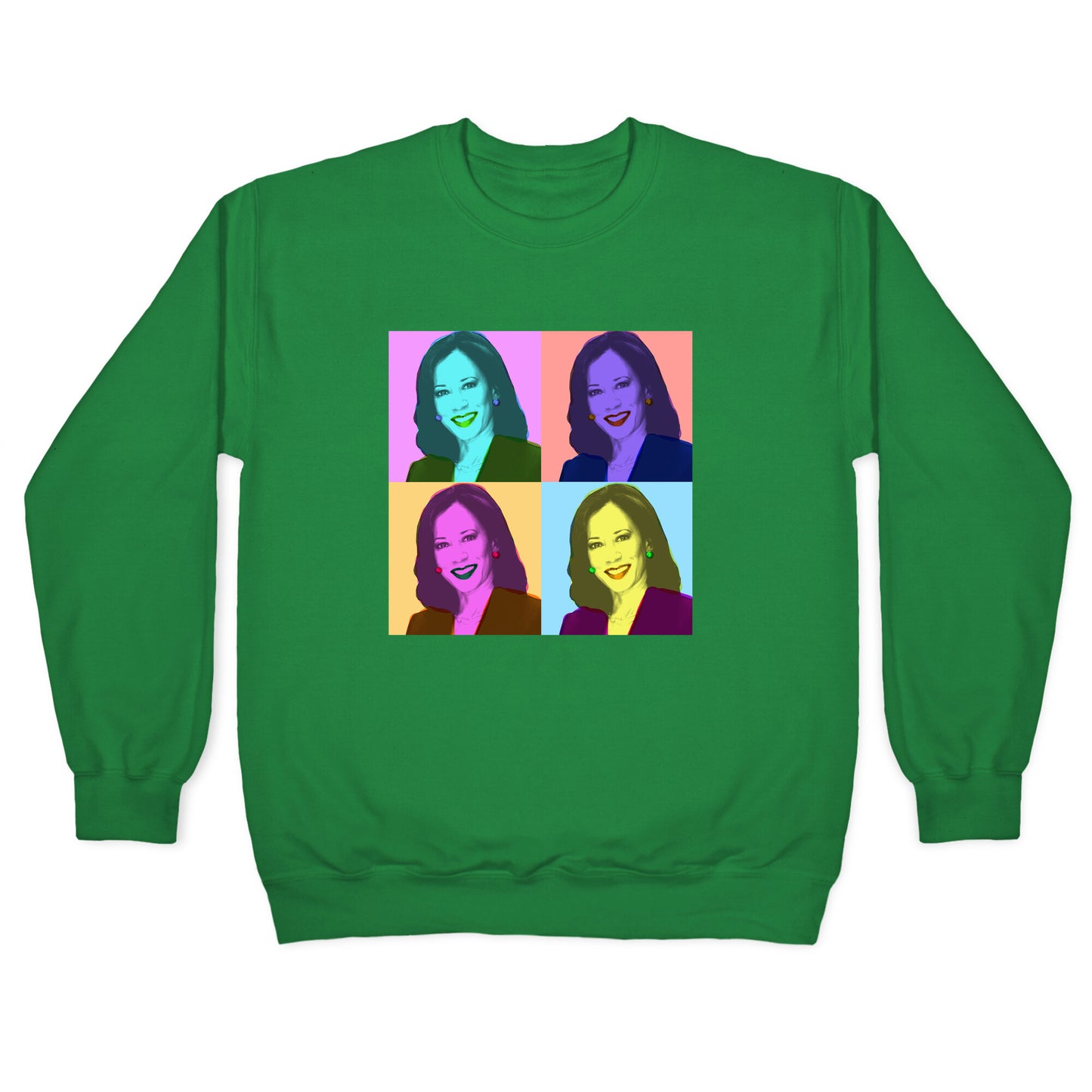 Pop Art Kamala Crewneck Sweatshirt