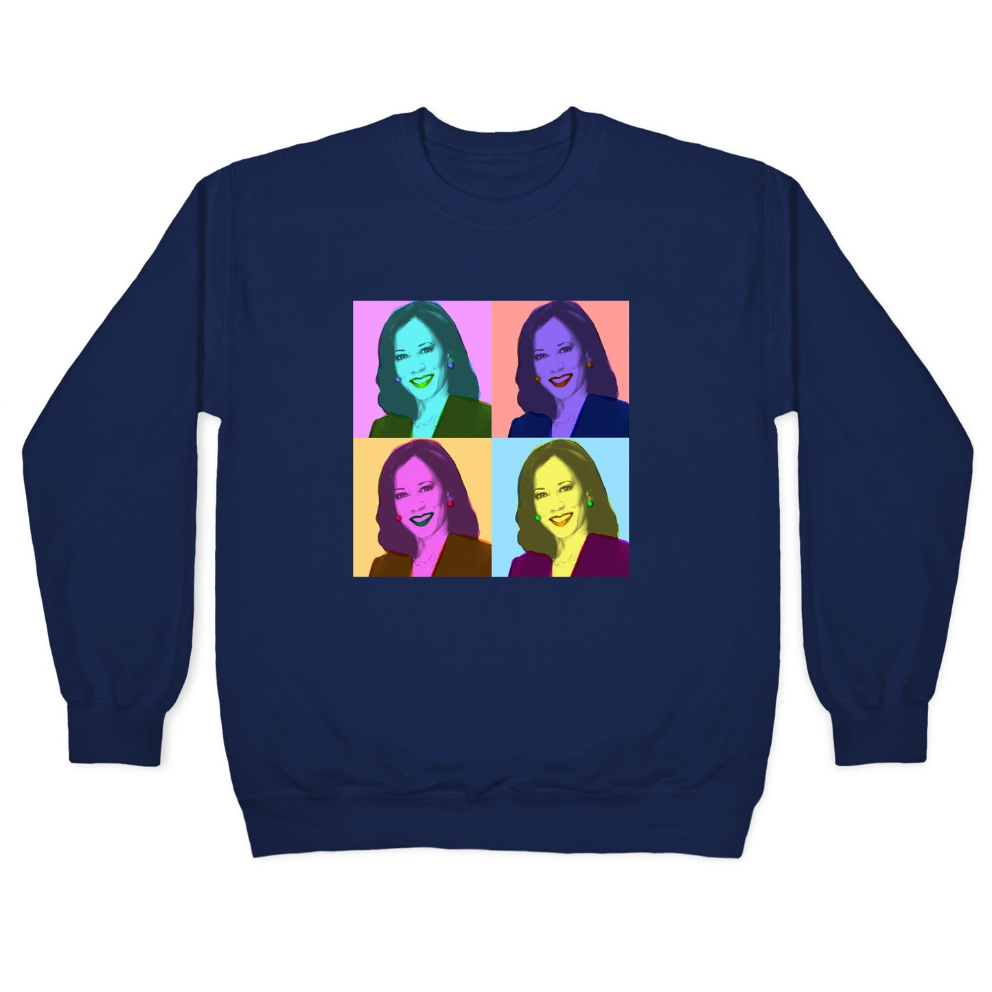 Pop Art Kamala Crewneck Sweatshirt