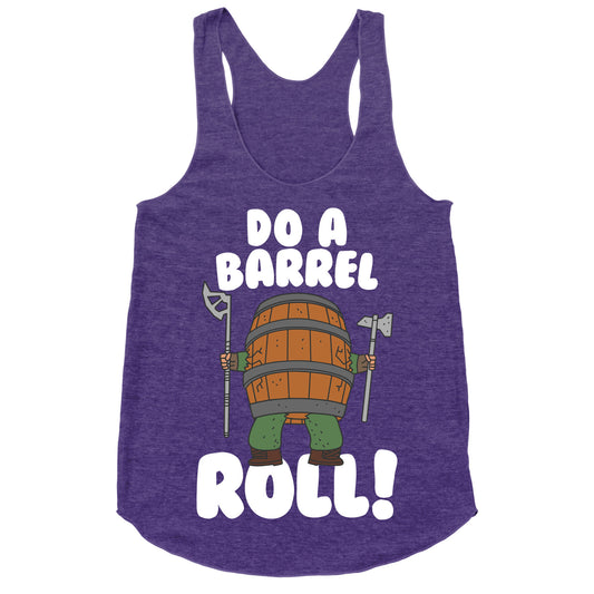 Do a Barrel Roll (The Hobbit) Racerback Tank