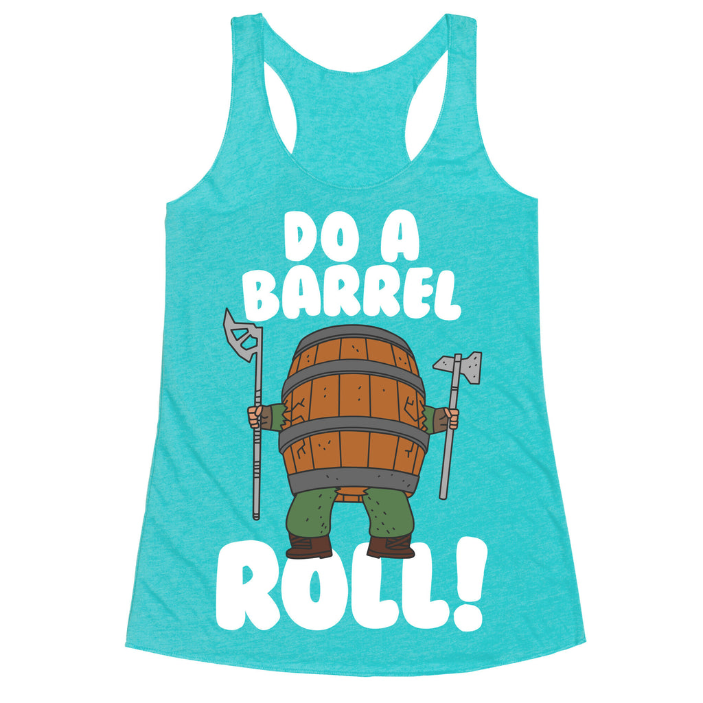 Do a Barrel Roll (The Hobbit) Racerback Tank