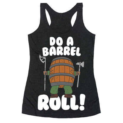 Do a Barrel Roll (The Hobbit) Racerback Tank