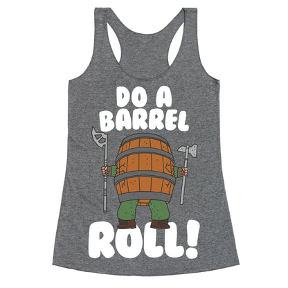 Do a Barrel Roll (The Hobbit) Racerback Tank