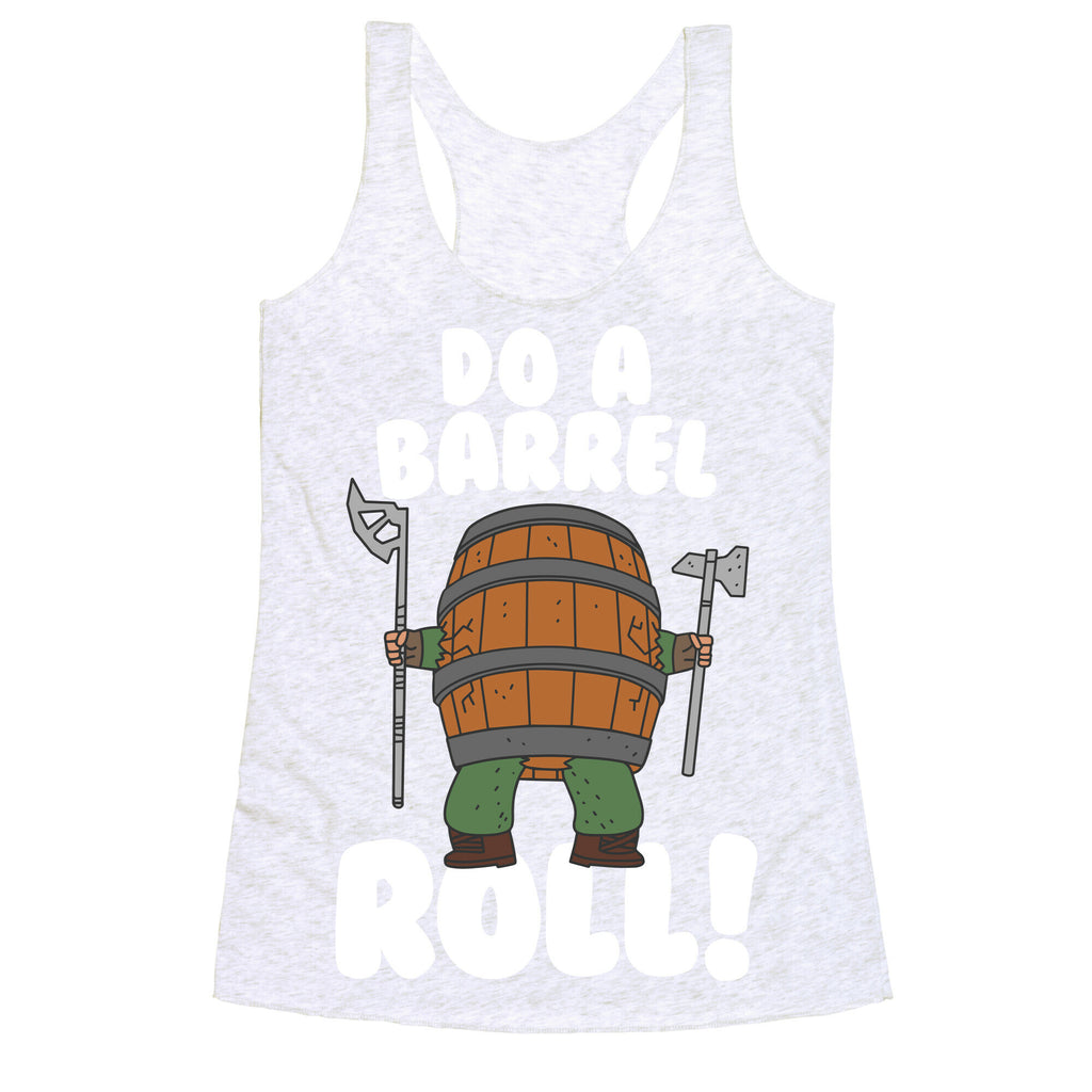 Do a Barrel Roll (The Hobbit) Racerback Tank