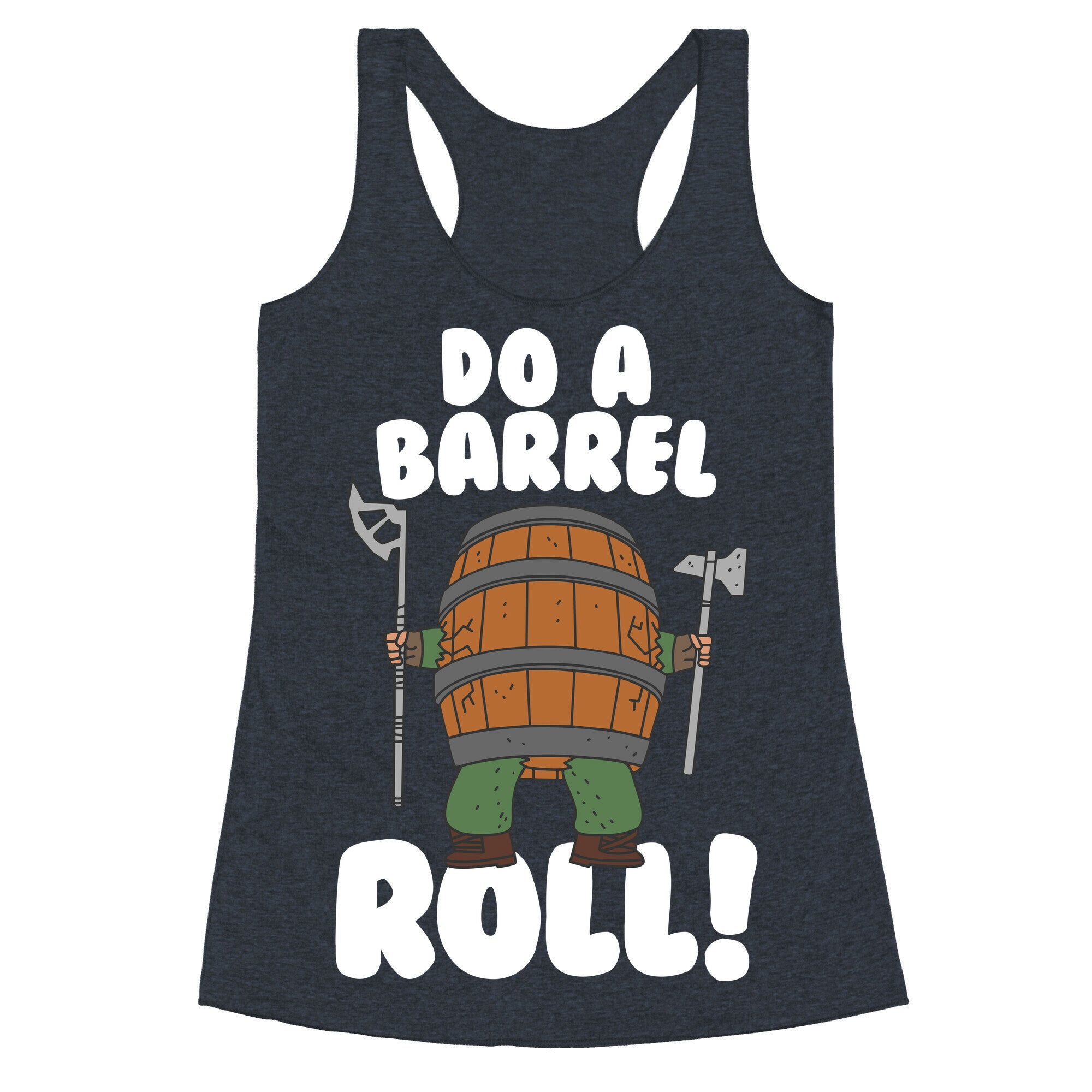 Do a Barrel Roll (The Hobbit) Racerback Tank