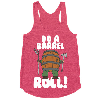 Do a Barrel Roll (The Hobbit) Racerback Tank
