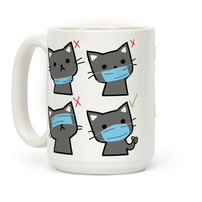 How To Wear A Mask Coffee Mug