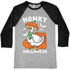 Honky Halloween Baseball Tee