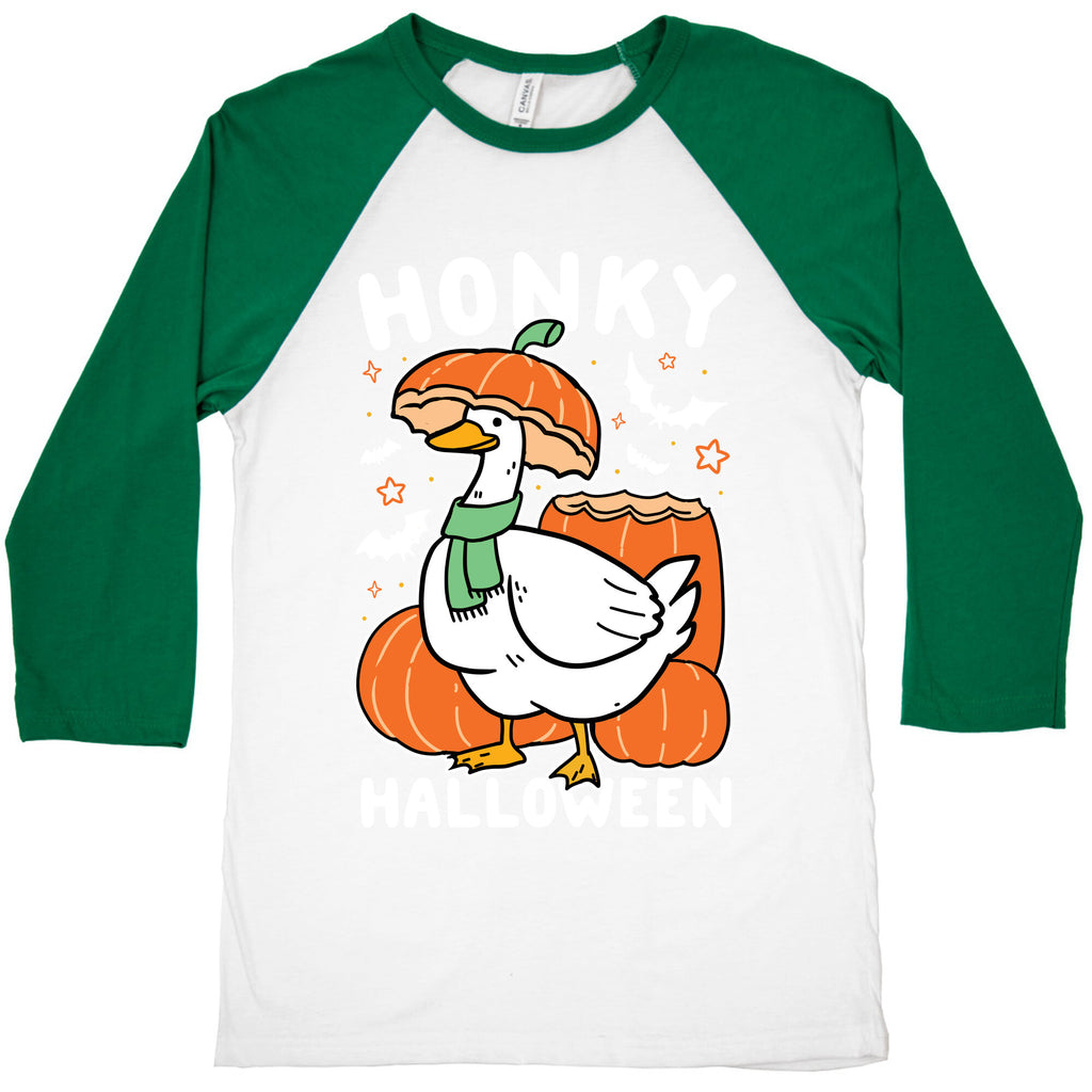Honky Halloween Baseball Tee