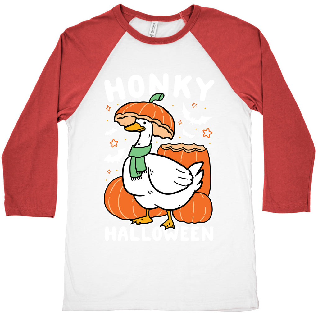 Honky Halloween Baseball Tee