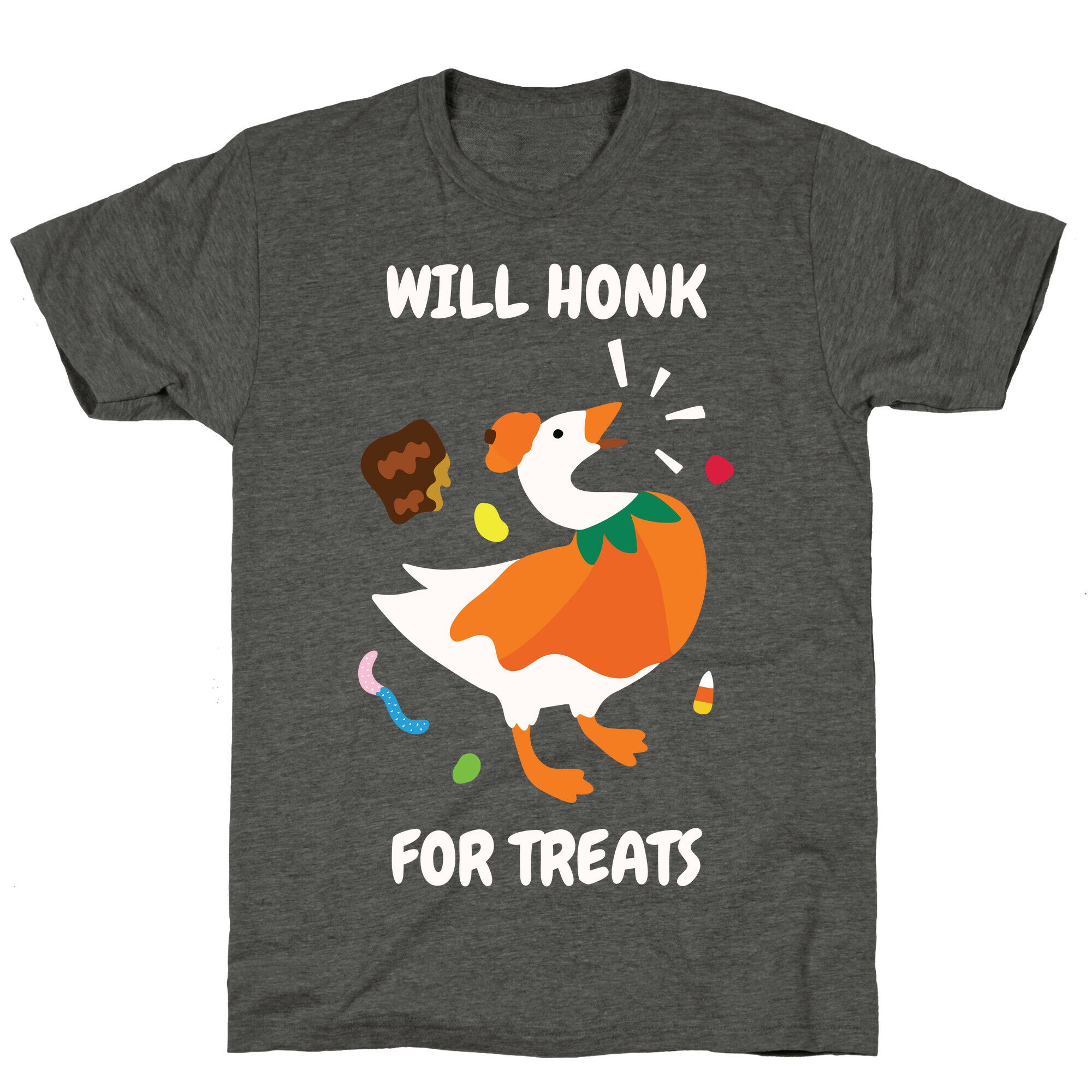 Will Honk for Treats Unisex Triblend Tee