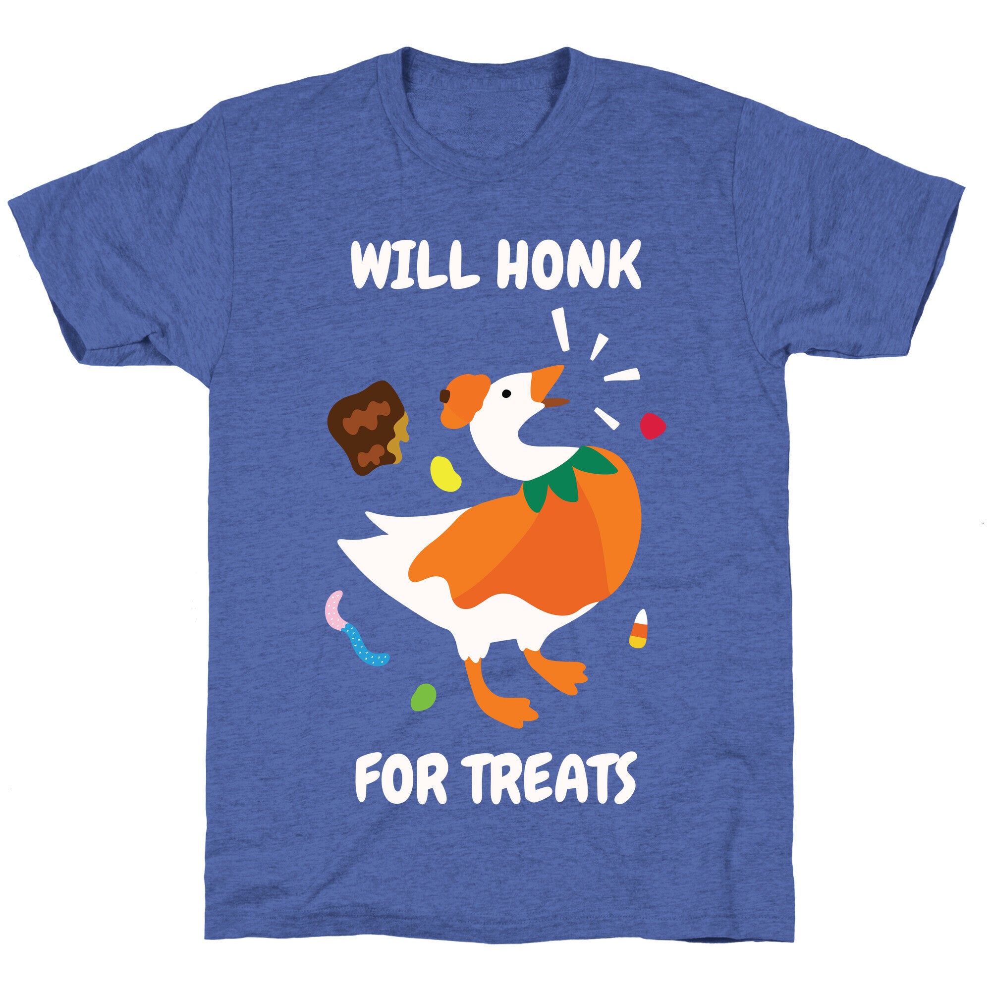 Will Honk for Treats Unisex Triblend Tee