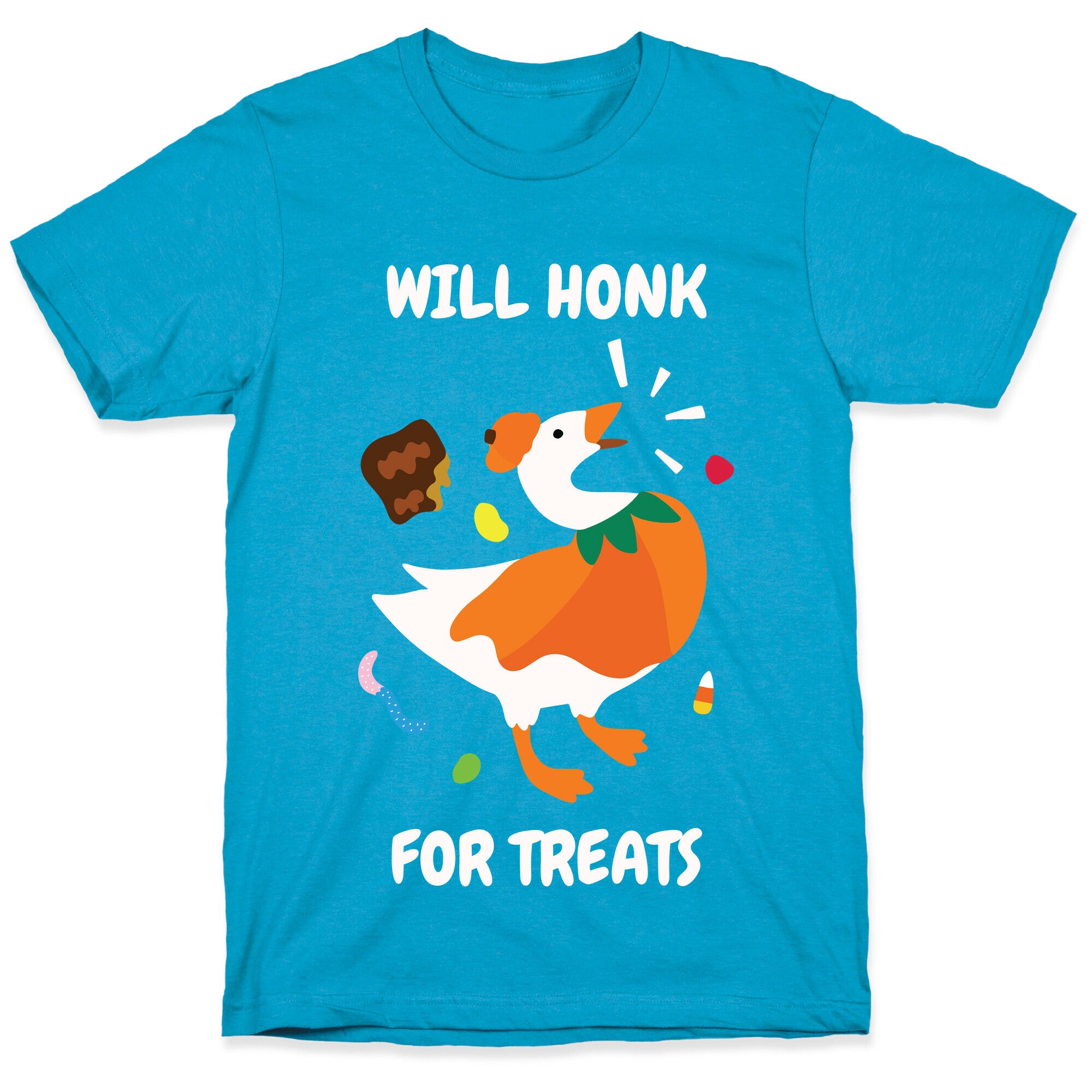 Will Honk for Treats Unisex Triblend Tee