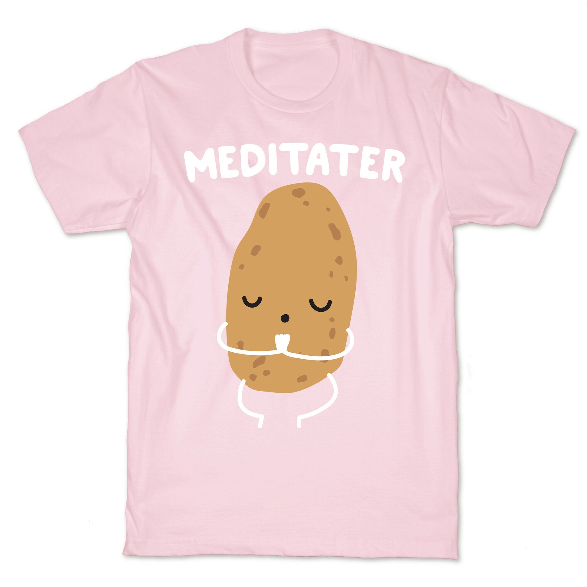 Meditater Meditating Potato T-Shirt