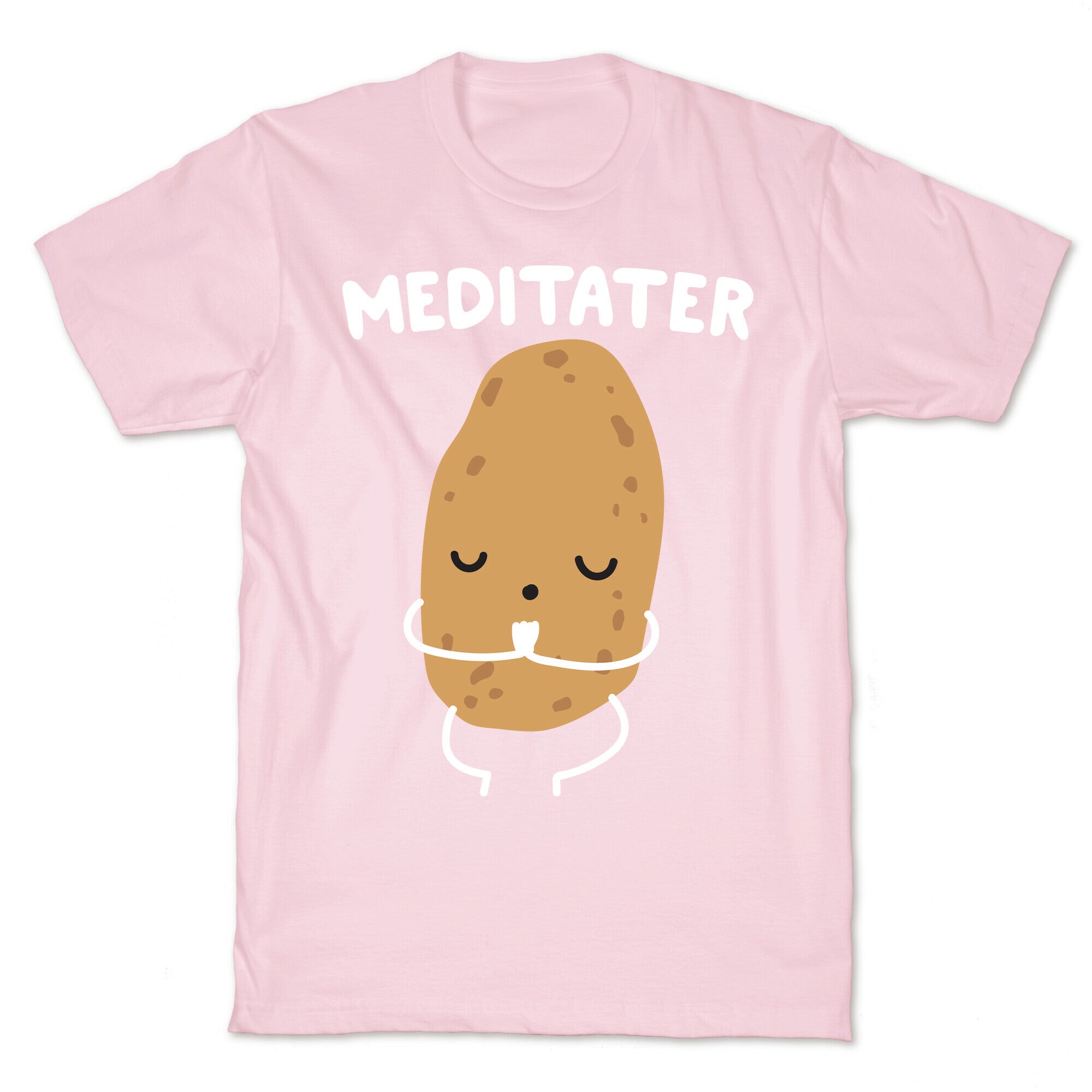 Meditater Meditating Potato T-Shirt