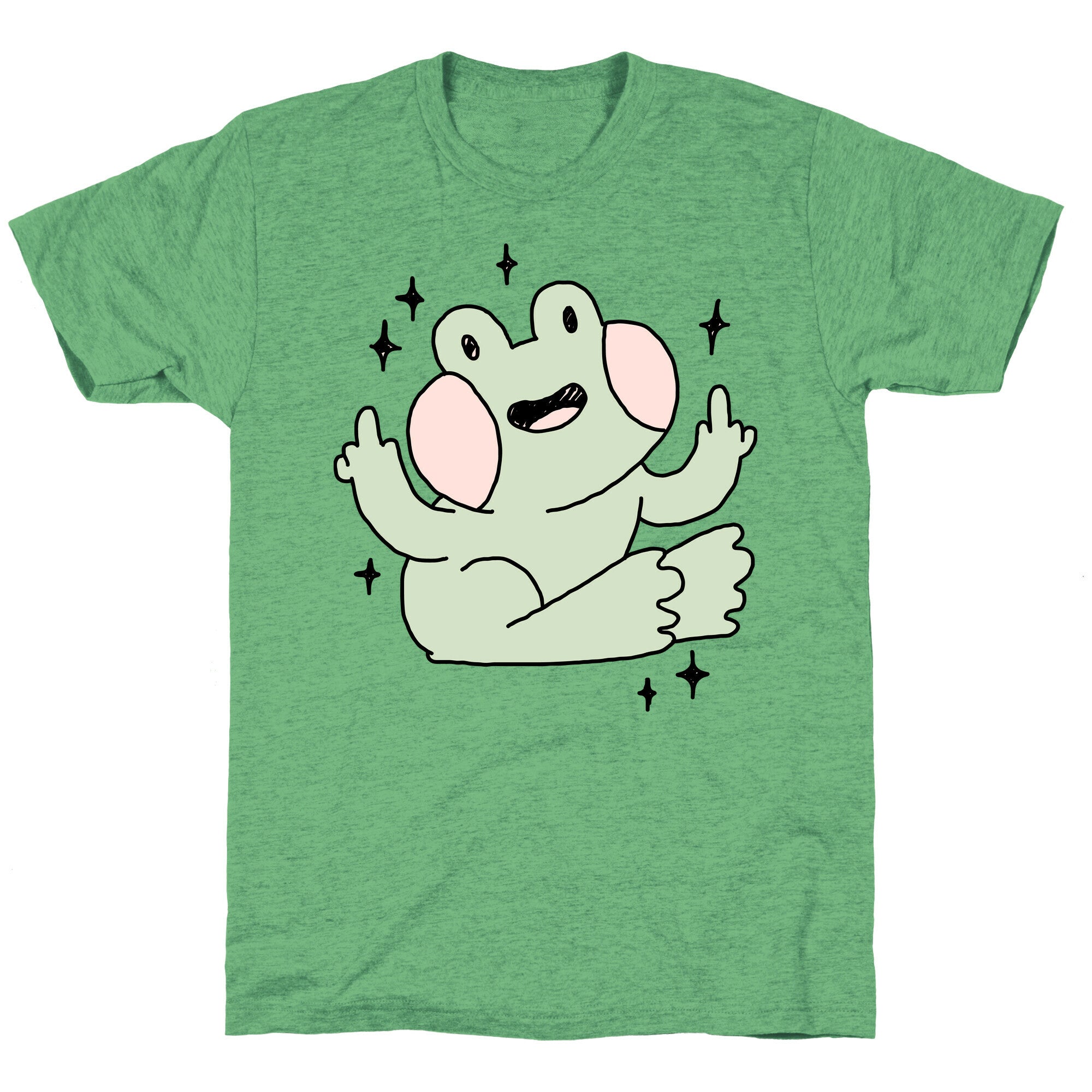 Flicky Frog  Unisex Triblend Tee