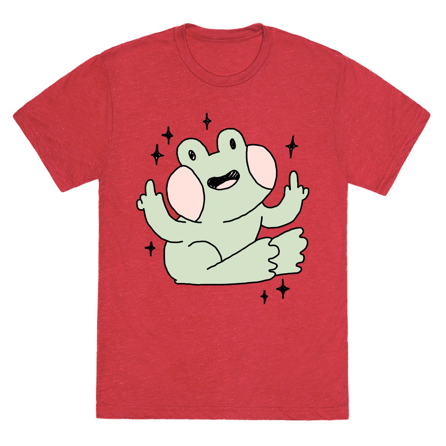 Flicky Frog  Unisex Triblend Tee
