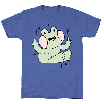 Flicky Frog  Unisex Triblend Tee