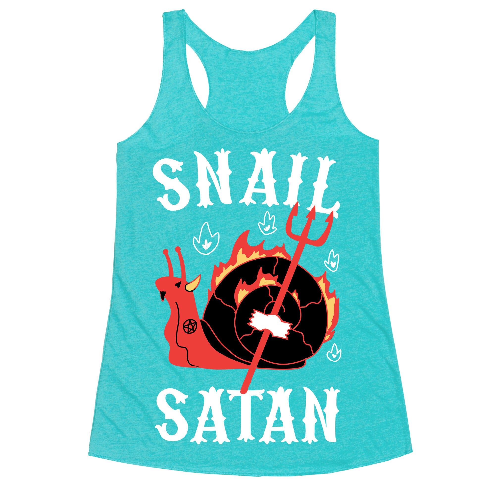 Snail Satan Racerback Tank