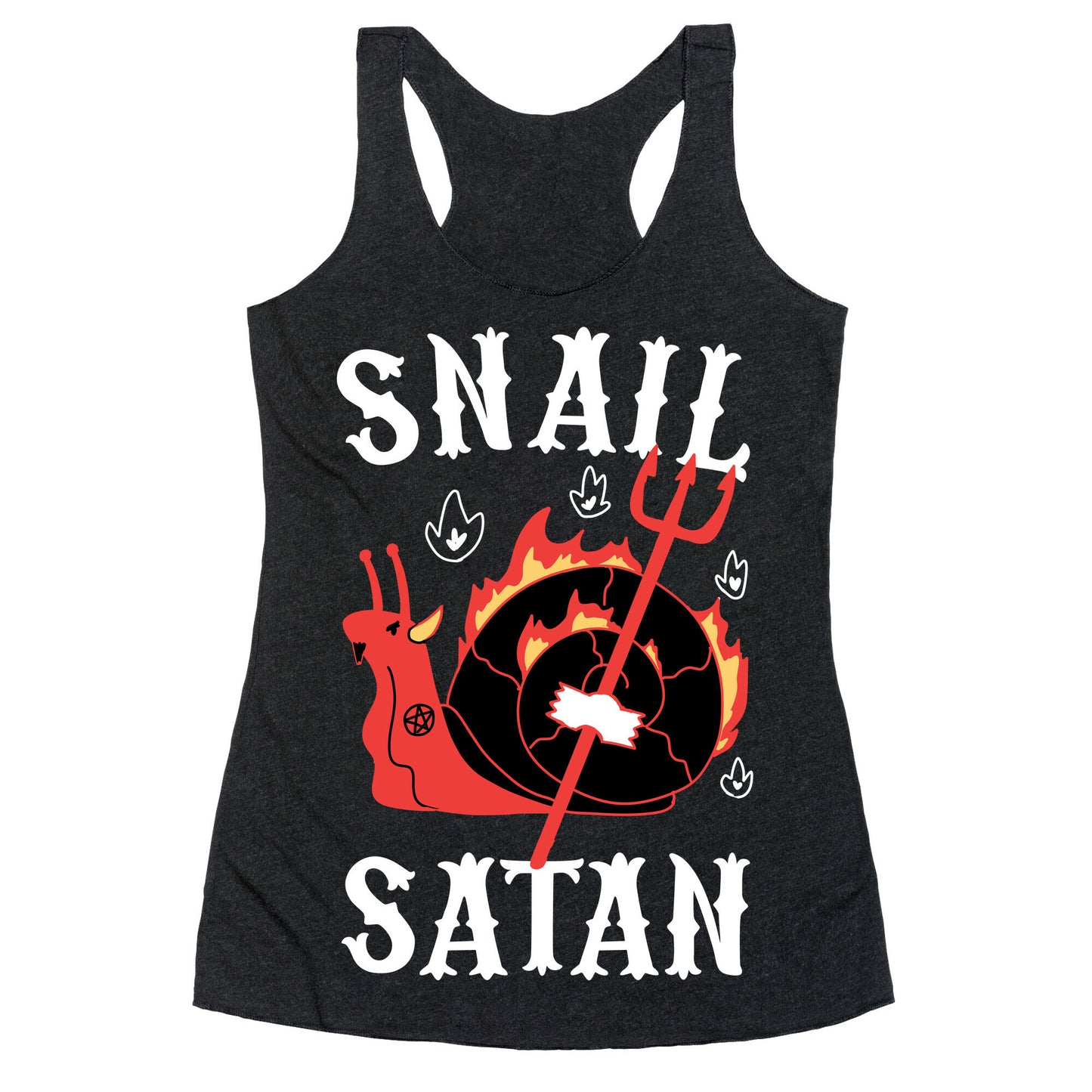 Snail Satan Racerback Tank