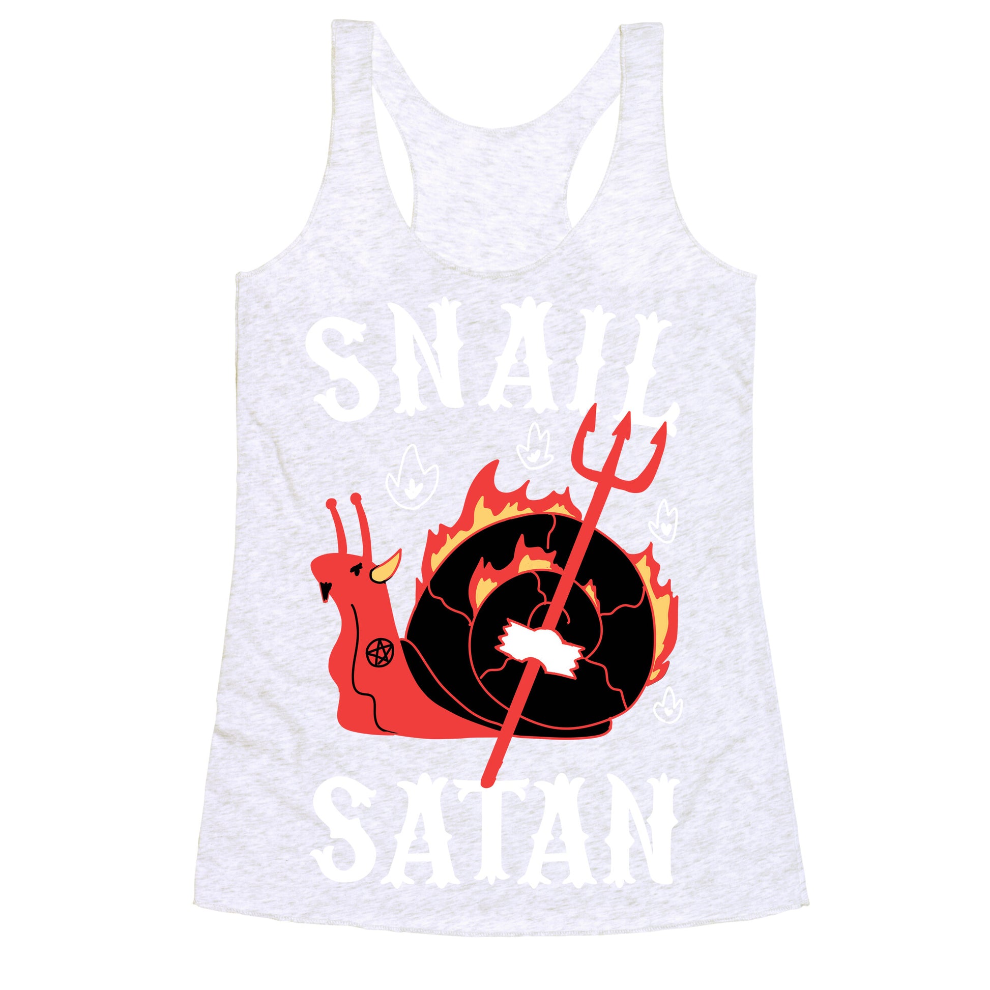 Snail Satan Racerback Tank
