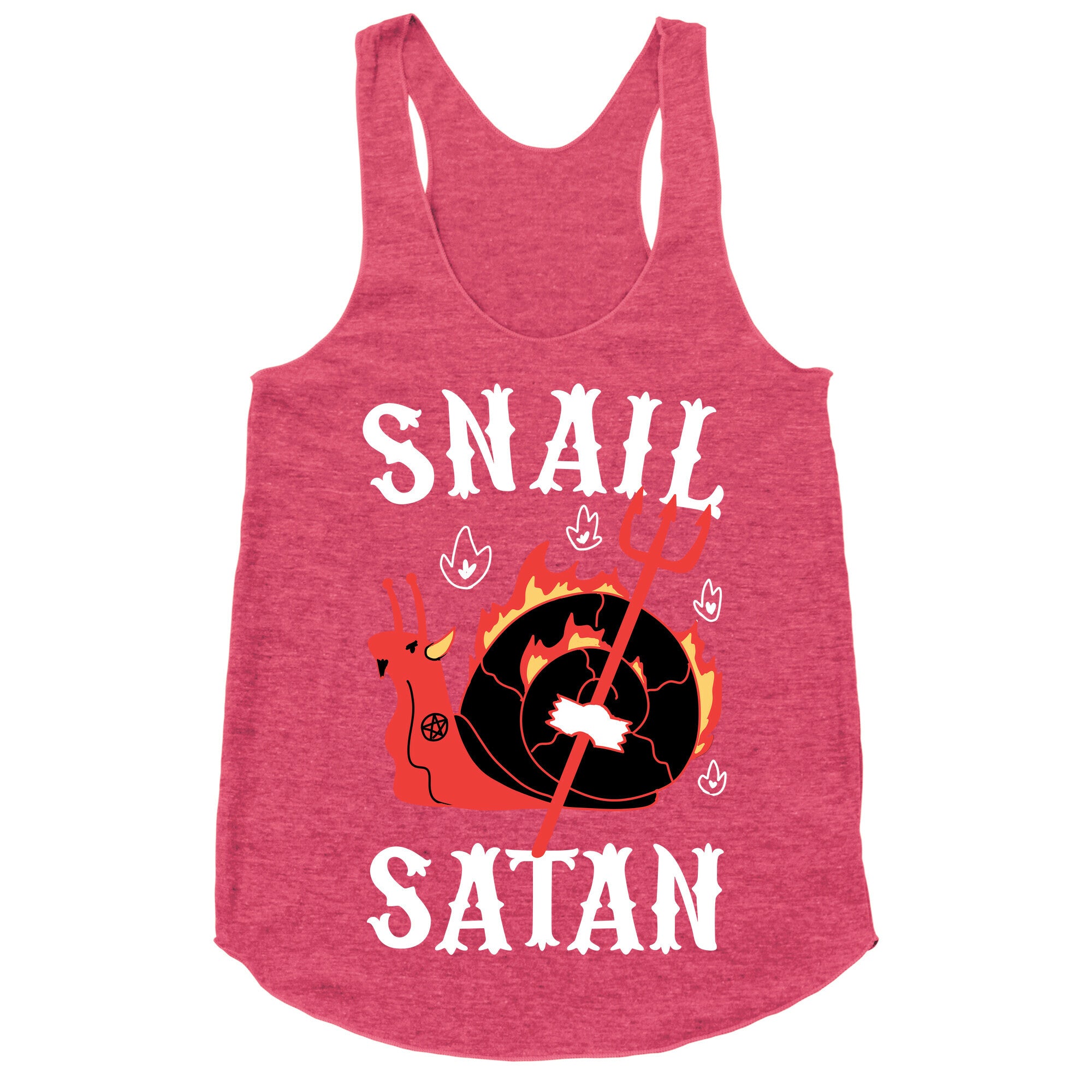 Snail Satan Racerback Tank