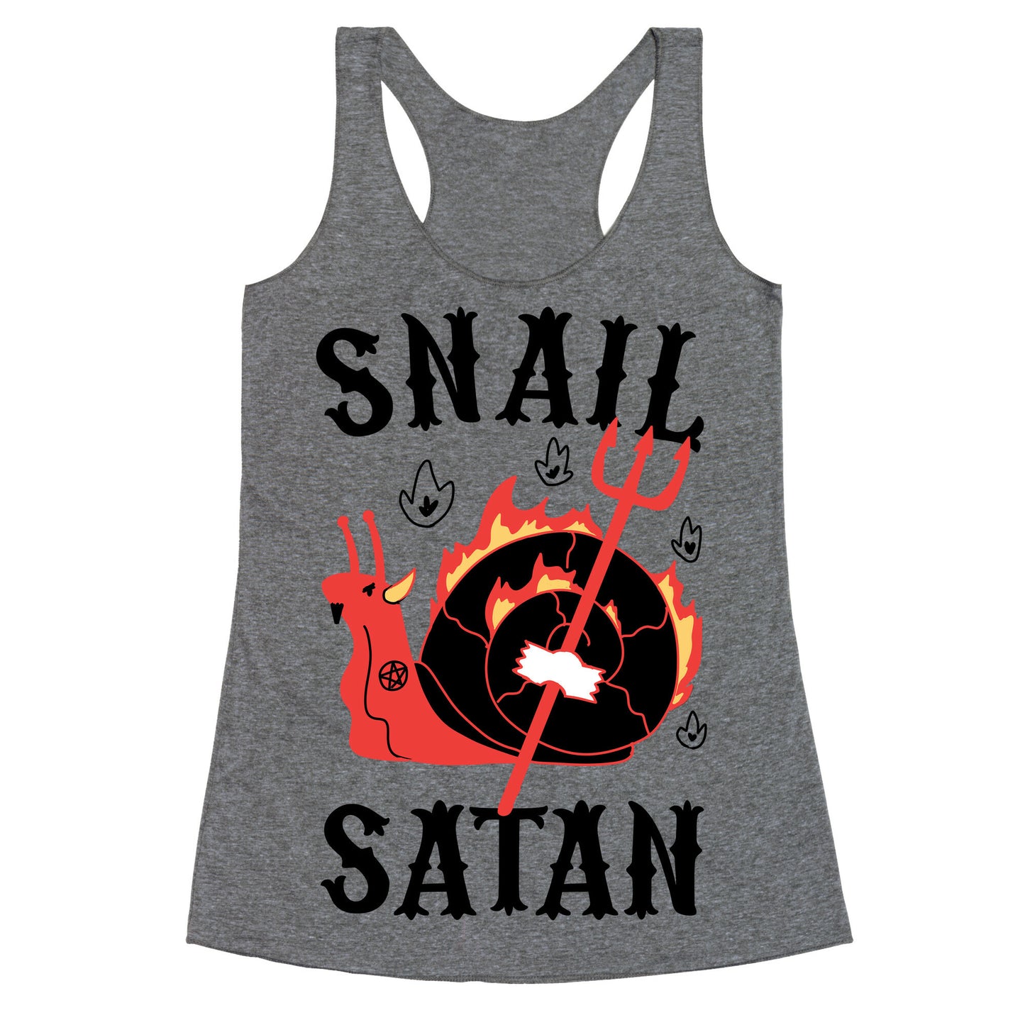 Snail Satan Racerback Tank