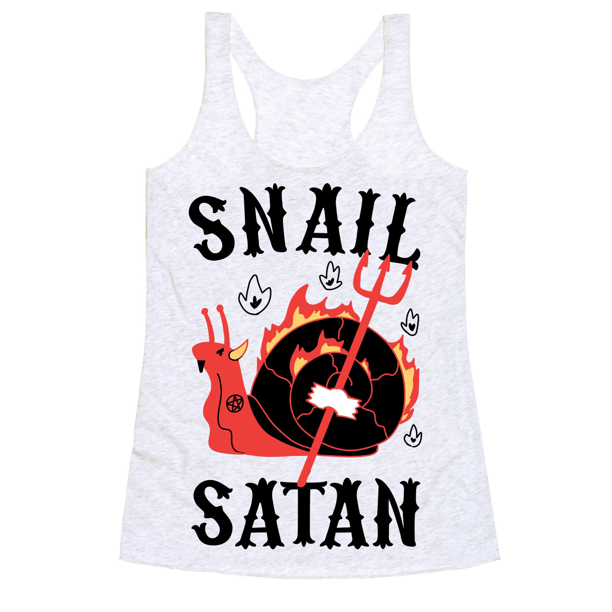Snail Satan Racerback Tank