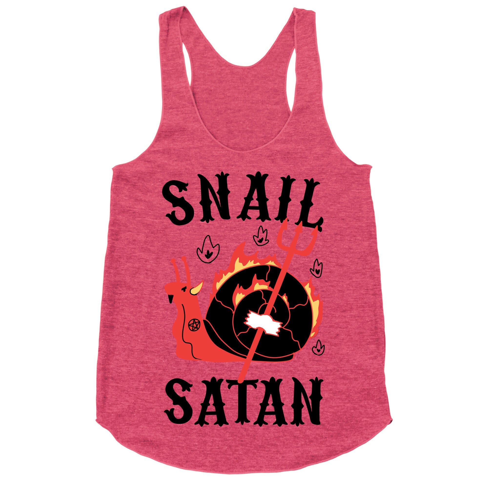 Snail Satan Racerback Tank