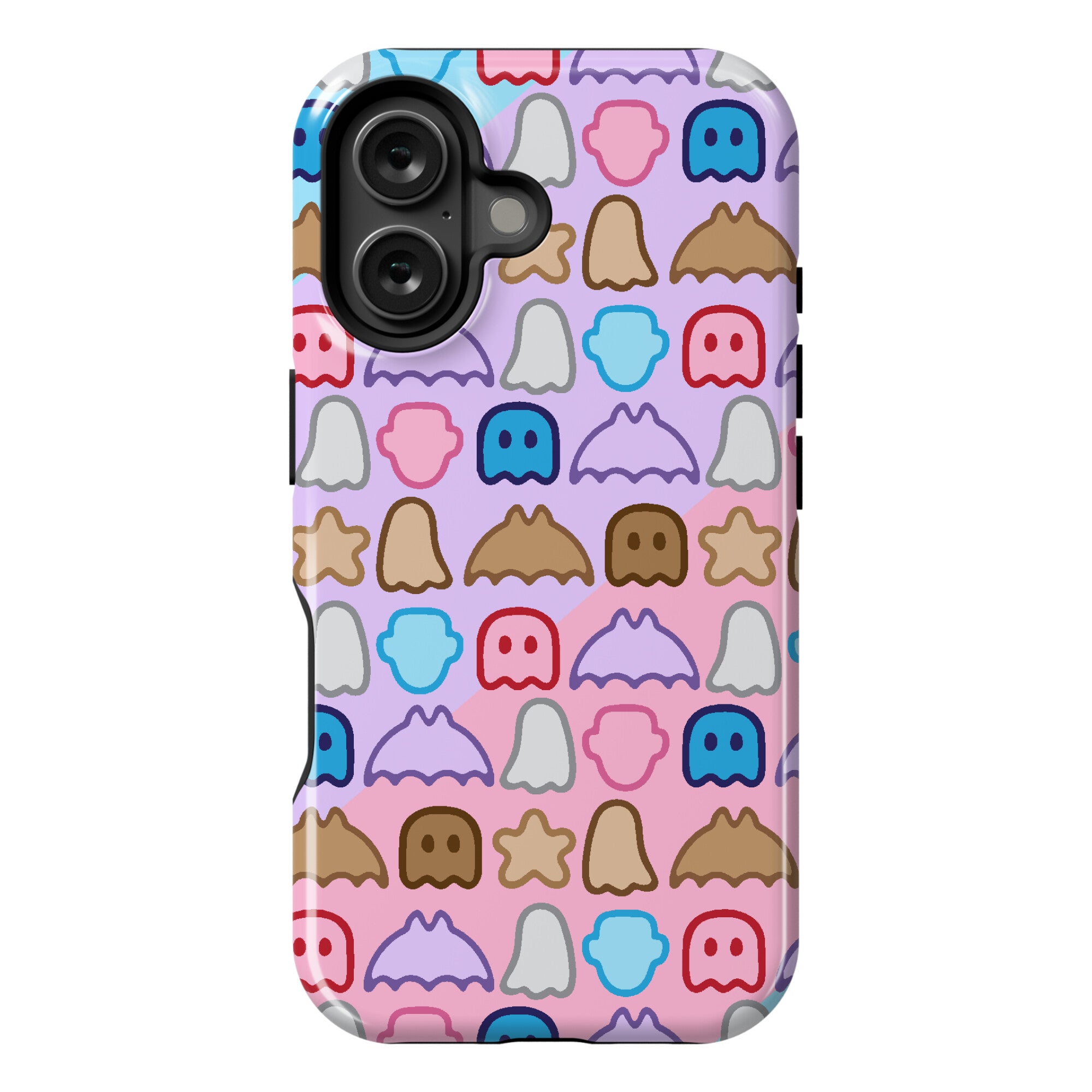 Spoopy Cereal Parody Pattern Phone Case