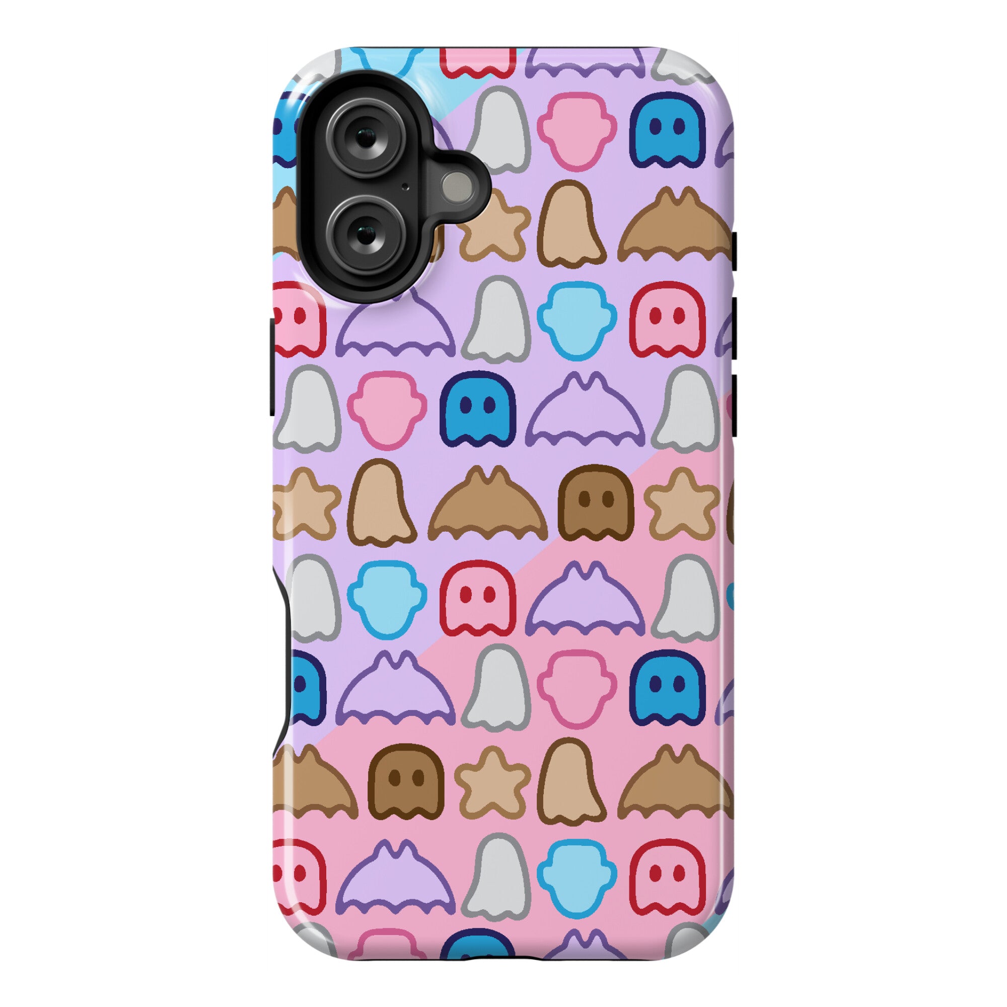 Spoopy Cereal Parody Pattern Phone Case