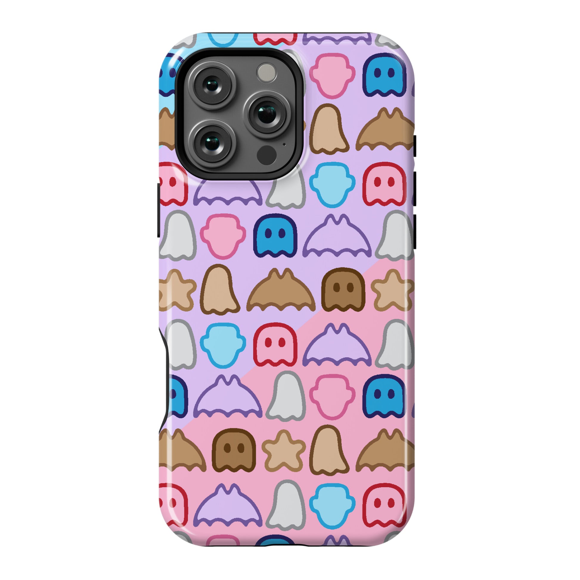 Spoopy Cereal Parody Pattern Phone Case